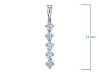 Подвеска из серебра э0612пд05150500