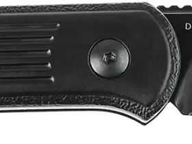 Выкидной складной нож Boker Alluvial All Black, сталь D2, рукоять авиационный алюминий