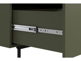 Распашной шкаф Квелен 4-192x200 Оливковый