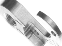 Держатель заднего переключателя &quot;петух&quot; Meta №71 фрезерованный (серебристый)