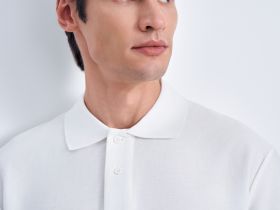 Футболка-поло из хлопка