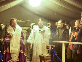 Айсен Николаев принял участие в мероприятиях Крещения Господня