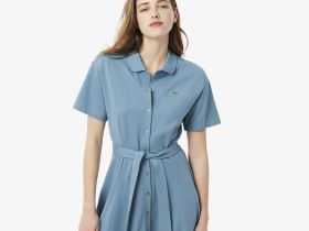 Женское платье Lacoste из хлопка