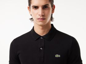 Мужское поло Lacoste L.12.12 приталенного кроя