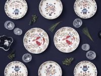 Iittala Тарелка Ø 22 см белая/мульти Taika Iittala