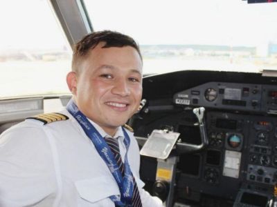 Пилот Никита Кашкарев выполнил первый самостоятельный полет в качестве командира