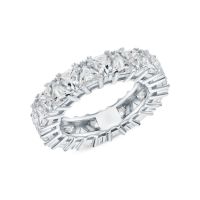 Серебряное кольцо с фианитами