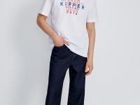 Футболка из хлопка с принтом