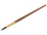 Кисть белка №9 круглая Гамма короткая ручка