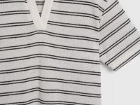 Трикотажное поло из вискозы, Бежевый