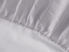 Простыня на резинке Beige rose