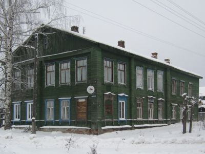 Дом, в котором жил борец за Советскую власть на Севере А.А. Груздев