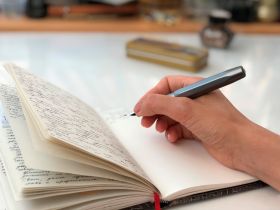 Ручка перьевая Kaweco AC Sport F 0,7 мм, корпус антрацитовый