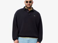 Мужская толстовка-поло Lacoste свободного кроя