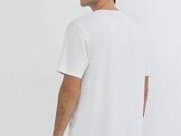 Футболка из гладкой ткани, Белый