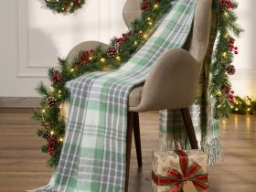 Плед Vernago, зеленый