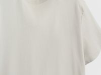 Базовая футболка из хлопка, Бежевый