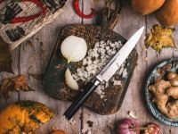 Нож кухонный универсальный Samura Damascus SD-0023/Y, сталь VG-10/дамаск, рукоять G-10