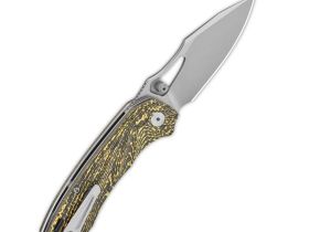 Складной нож QSP Hornbill, сталь CPM-S35VN, рукоять карбон