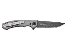 Складной нож Zero Tolerance 0450CFDAMS, сталь дамаск, рукоять карбон