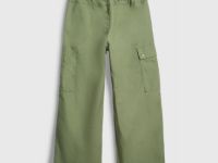 Брюки из твила для мальчиков, Зеленый