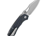 Складной нож QSP Hornbill, сталь Sandvik S35VN, рукоять карбон, черно-синий