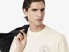 Мужская футболка Lacoste из органического хлопка