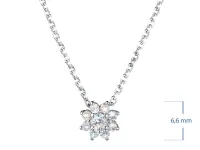 Колье из серебра э0612кл04190400