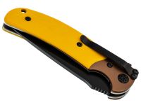 Складной нож Steelclaw Резервист, сталь D2, рукоять G10, желтый