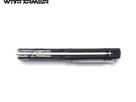 Складной нож With Armour Stark WA-094BKG, сталь D2, рукоять G10