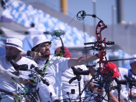 Сильнейшие лучники вступили в борьбу за медали чемпионата России в Якутске