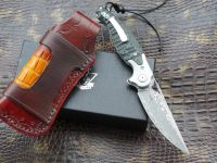 Складной нож Steelclaw Бот, сталь VG-10/дамаск, рукоять G10