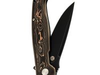 Складной нож Honor Caesar Elite Black bronze, сталь S35VN, рукоять титан и карбон