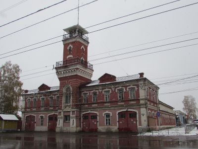 Здание пожарного депо