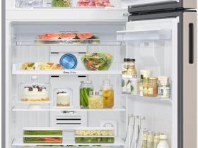 Холодильник Samsung с верхней морозильной камерой Twin Cooling Wi-Fi, 524 л бежевый