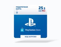 Карта оплаты Playstation Store 25 USD USA [Цифровая версия]