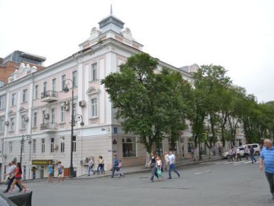 Здание театра и гостиницы "Тихий океан" 1908