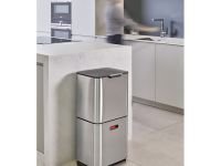 Joseph Joseph Контейнер для мусора с двумя баками 60 л металлик Totem Max Joseph Joseph