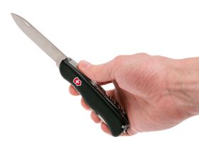 Нож перочинный Victorinox Forester, сталь X50CrMoV15, рукоять нейлон, черный, 11 функций, 111мм