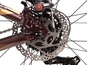 Женский велосипед Foxx Stinger Laguna 27.5, год 2025, цвет Коричневый, ростовка 18