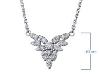 Колье из белого золота э4712кл10190270