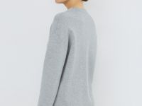 Джемпер плотной вязки, Серый