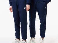 Спортивные хлопковые брюки Lacoste унисекс