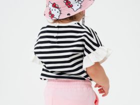 Панама детская текстильная для девочек