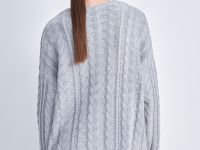 Джемпер свободного силуэта из хлопка