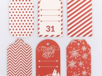 Набор тэгов "Незабываемого Нового года", 17.5 ? 14 см