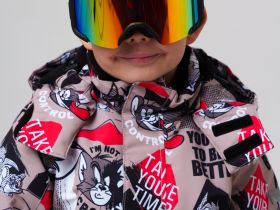 Маска горнолыжная детская