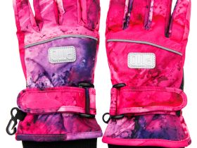 Перчатки текстильные для девочек