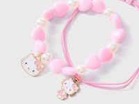 Парные браслеты с подвесками Hello Kitty 2 шт. Глория Джинс