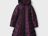 Пальто текстильное с полиуретановым покрытием для девочек